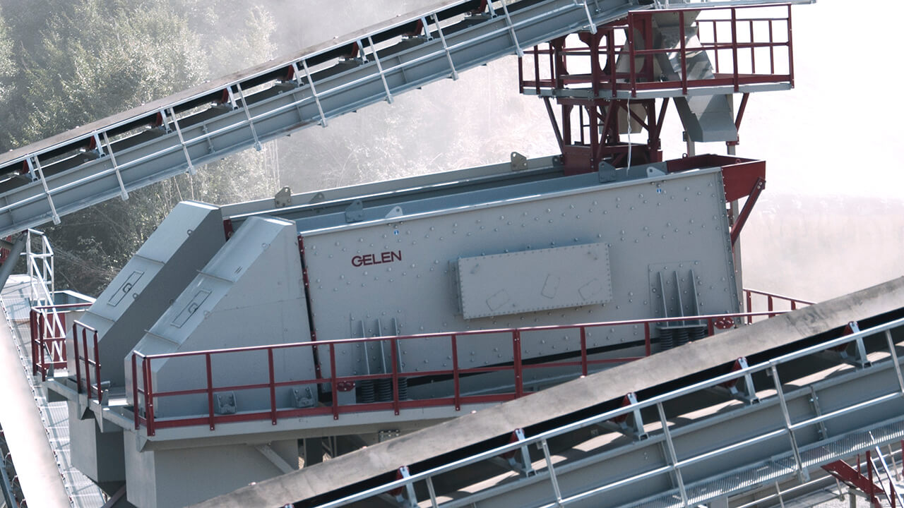 Criba vibratoria horizontal serie ETE