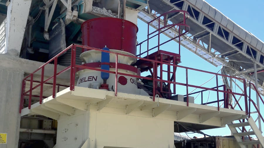 Kruszarka stozkowa Gelen serii GHC zainstalowana w zakladzie - kompletny przewodnik