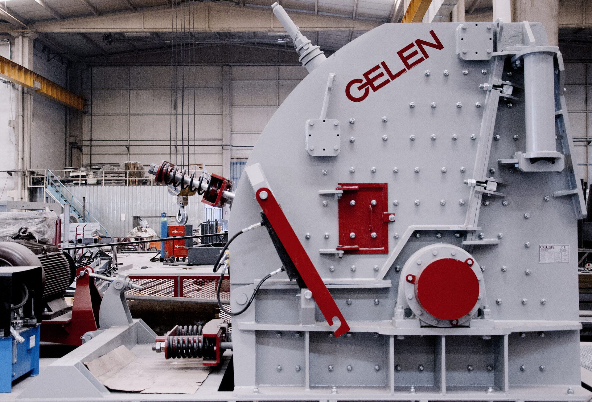 Concasseur à percussion à axe horizontal GELEN SDK — comparaison HSI vs VSI