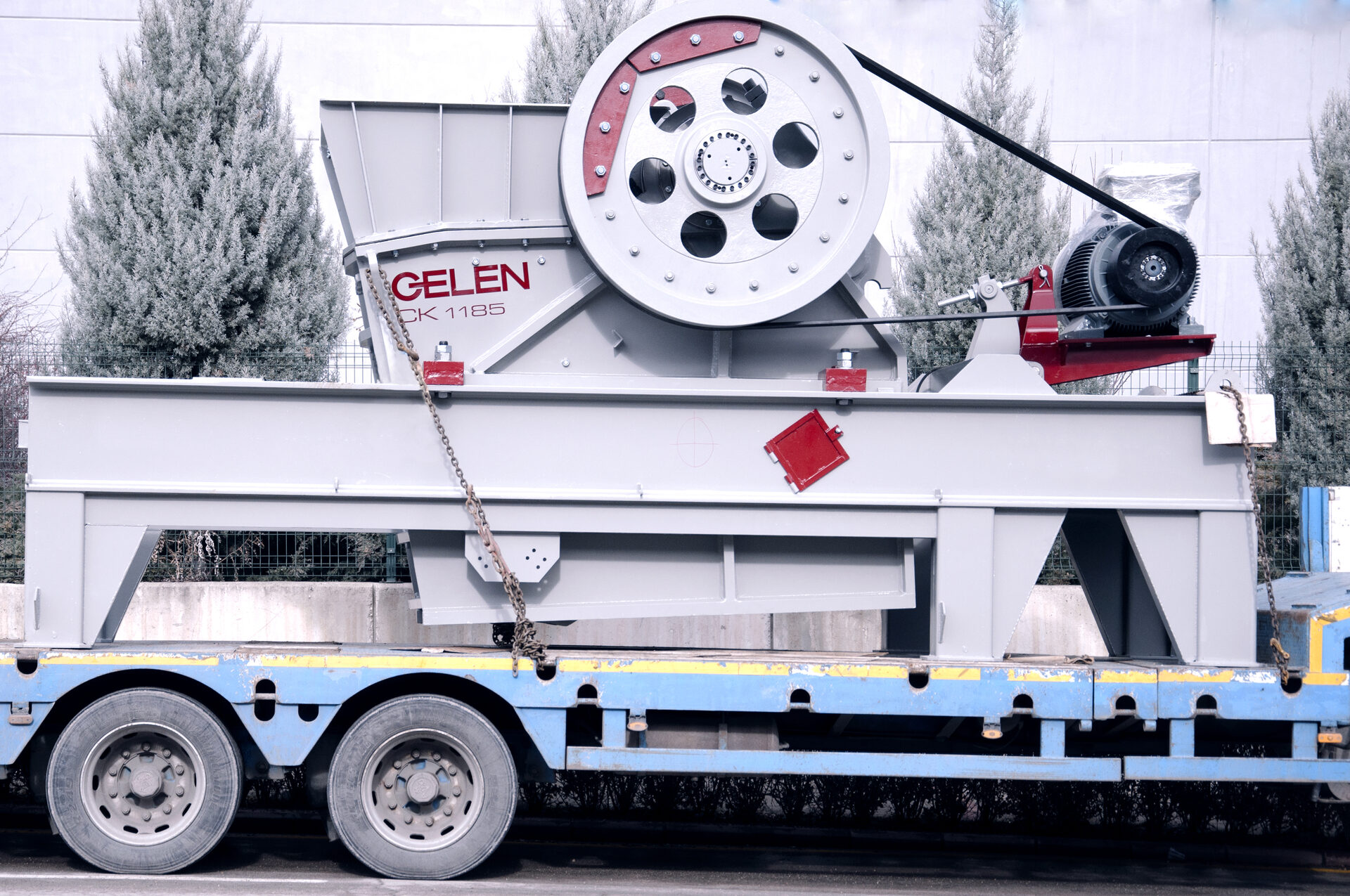 Kruszarka szczekowa Gelen CK-1185 - kompletny podrecznik obslugi