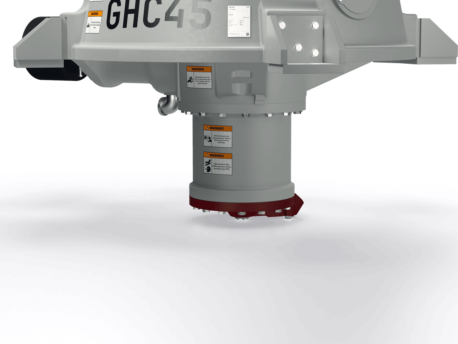 GELEN GHC45 cone crusher — hydraulic setting system