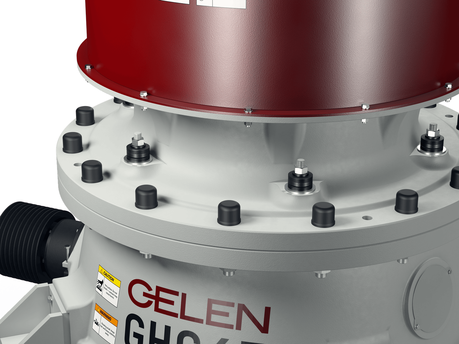 GELEN GHC45 cone crusher — tramp release springs