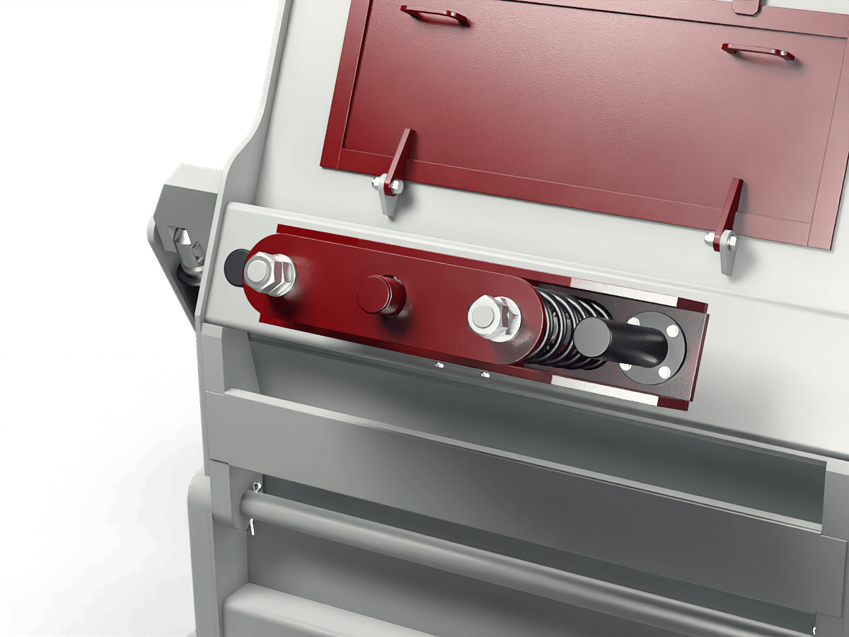 GELEN SDK1315 secondary impact crusher — apron adjusters
