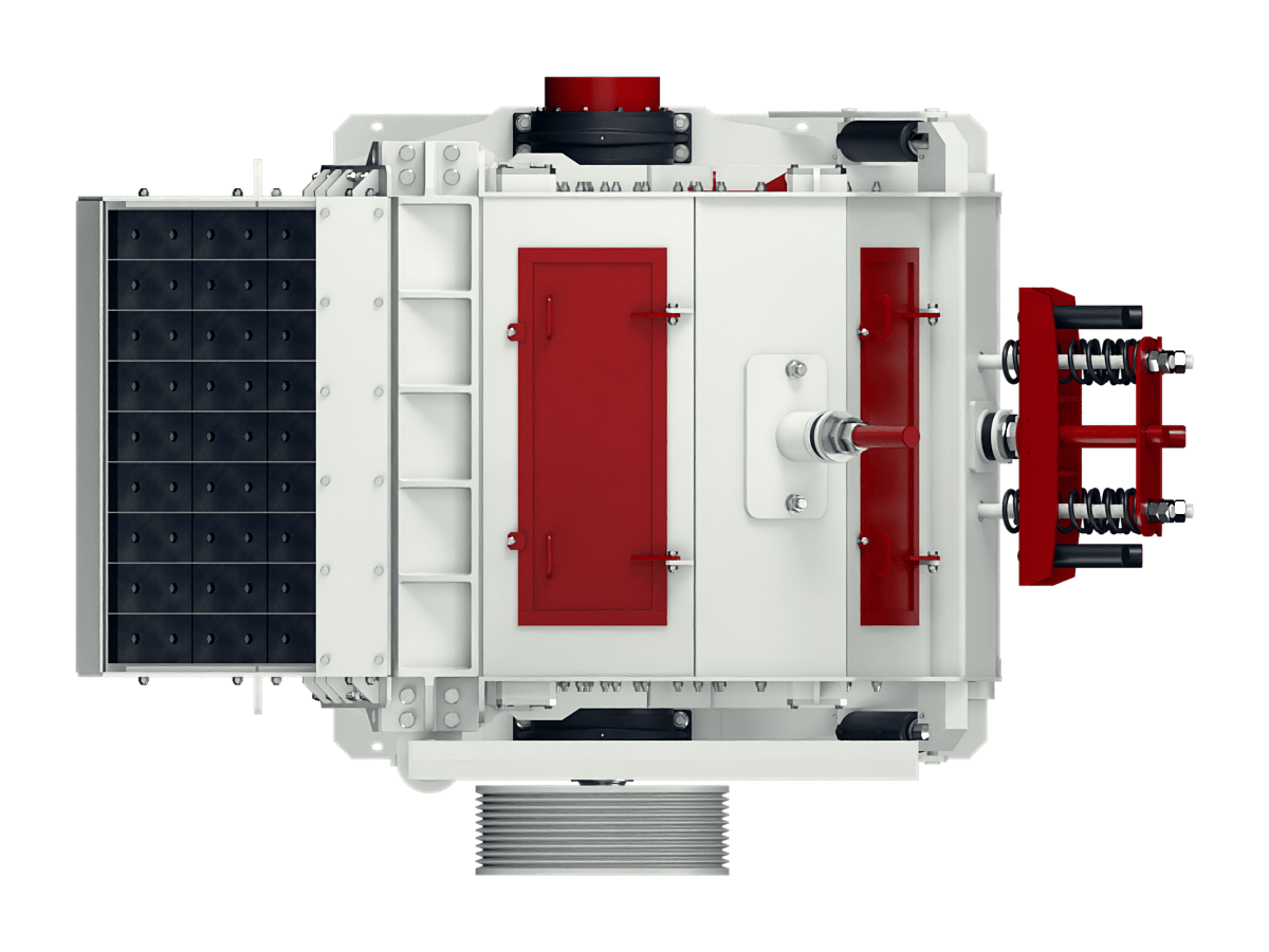 GELEN SDK1315 secondary impact crusher — top view