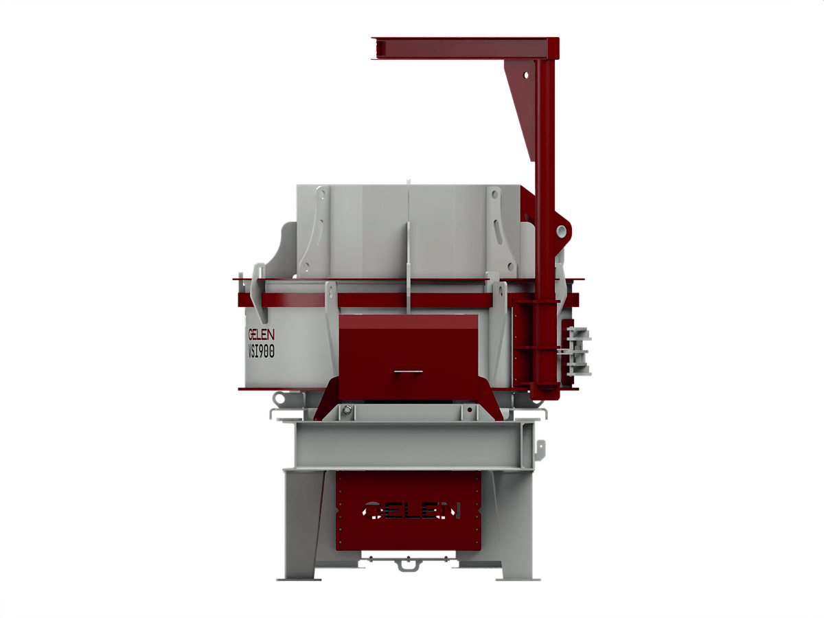 GELEN VSI900 vertical shaft impact crusher — front view