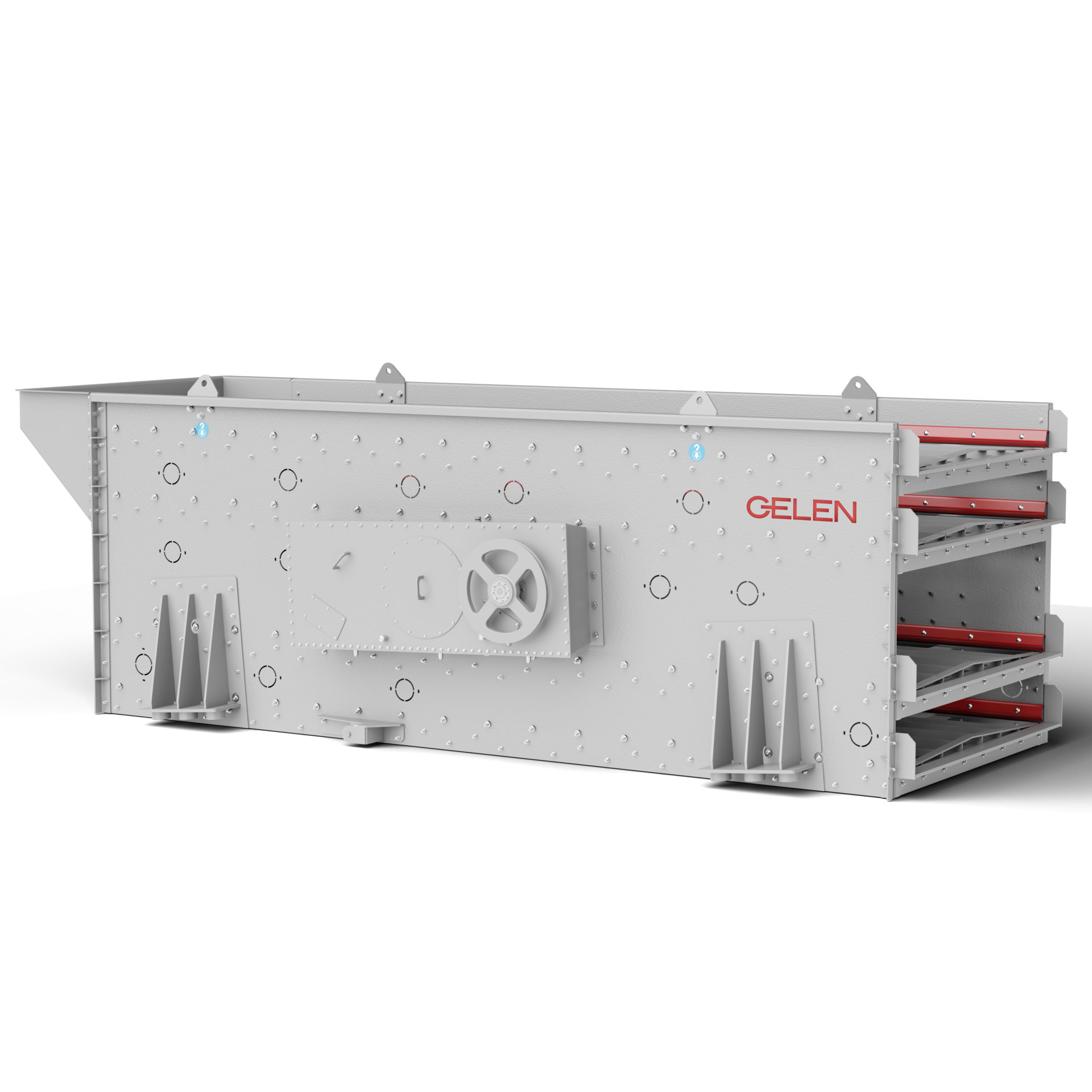 Przesiewacz poziomy wibracyjny GELEN serii ETE